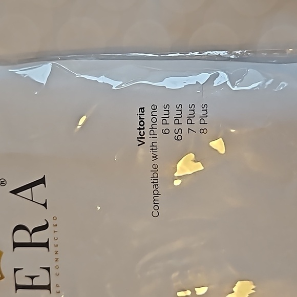 VICTORIA 3 PIECE- CROSSBODY CELL-PHONE CASE & STRAPS IN BLACK - Picture 6 of 7